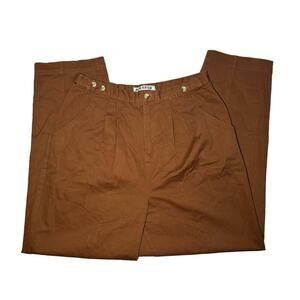 Vintage Woman's Averroe Trouser Pants Brown Size 16